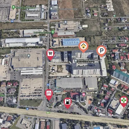 Homie - Private Parking - Self Check-in بوخارست