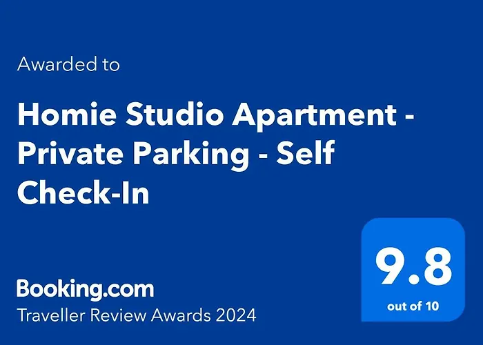 Homie - Private Parking - Self Check-in Апартаменты